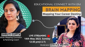 Mapping Your Career Destiny: Empowering Teenagers through Brain Mapping| Educational Connect with DM