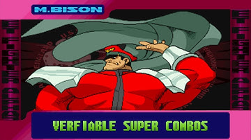 X-M.Bison A-M.Bison X-ism A-ism Verifiable Super Combos - Street Fighter Alpha 3 SFA3 Upper/Max