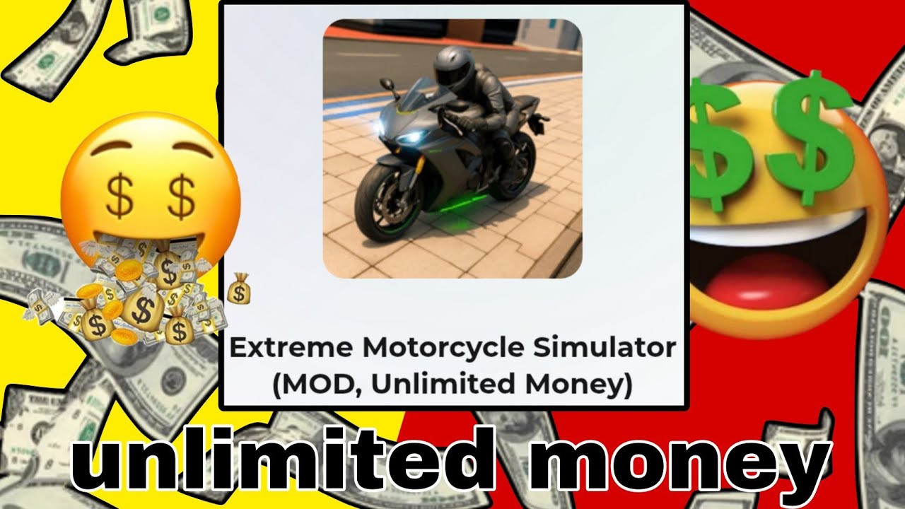 Extreme Motorcycle Simulator mod APK unlimited money 🤑 YouTube