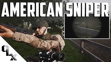 American Marksman Sniping Germans -  Post Scriptum Cinematic. [INFANTRY GAMEPLAY]