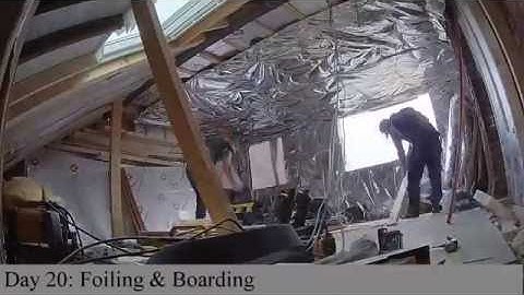 Loft Conversion Timelapse - Video Log 20