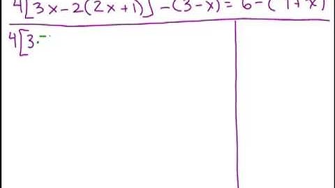 Equations with Parentheses 6