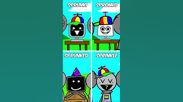 Mr.Fun Sprunki Vs Spronko Vs Sprunked Vs Sprinkle normal versions #incredibox #sprunki #shorts
