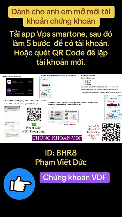 Dành cho nđt mở mới tài khoản chứng khoán ở Cty CK VPS và đồng hành cùng chúng tôi.
