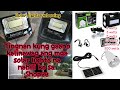 Solar Flood lights 60, 100 & 300 watts| GD Solar Lighting System 2, 3 & 5 watts| Nabili ko sa SHOPEE