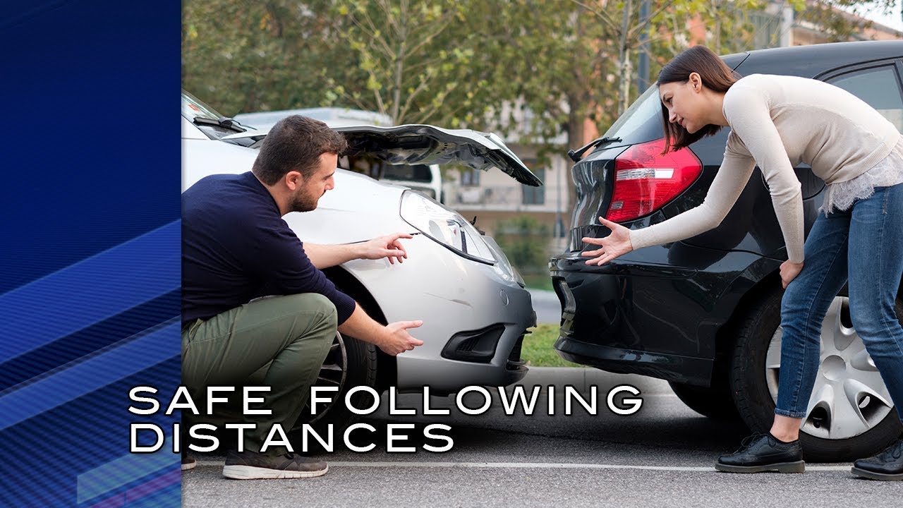 Following Distance Crash Traffic Points 03: Safe Following Distances - YouTube