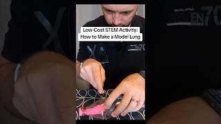 How to Make a Model Lung; low-cost STEM activity for school or home #stem #shorts #experiment