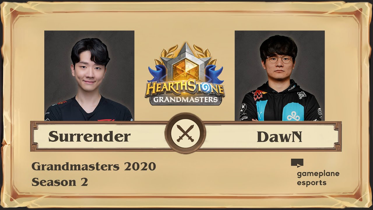 [RU] Surrender vs DawN | Hearthstone Grandmasters Season 2 (2 октября 2020)