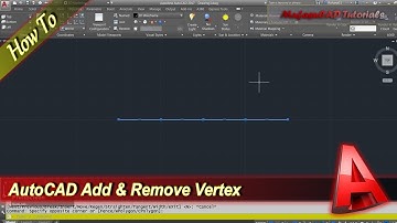 Autocad How To Add And Remove Vertex In Polyline
