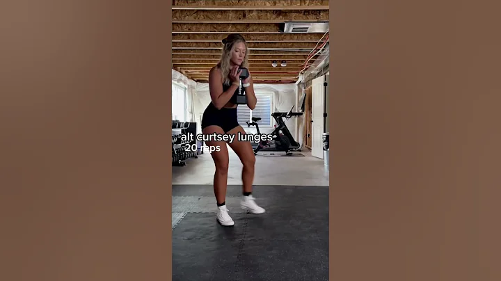 One Dumbbell Leg Day For Women