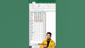 New; Excel Attendance Sheet 2024 #excel #exceltips #exceltricks #tips #spreadsheet #tricks #howto