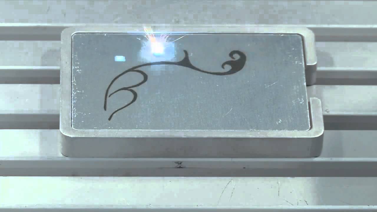 TRUMPF Laser marking TruMark Engraving of galvanized steel YouTube