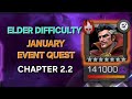 MCOC Event Quest ( NO JOB, FREELANCE ) Elder Difficulty Chapter 2.2 ( Good, But It's Taken )