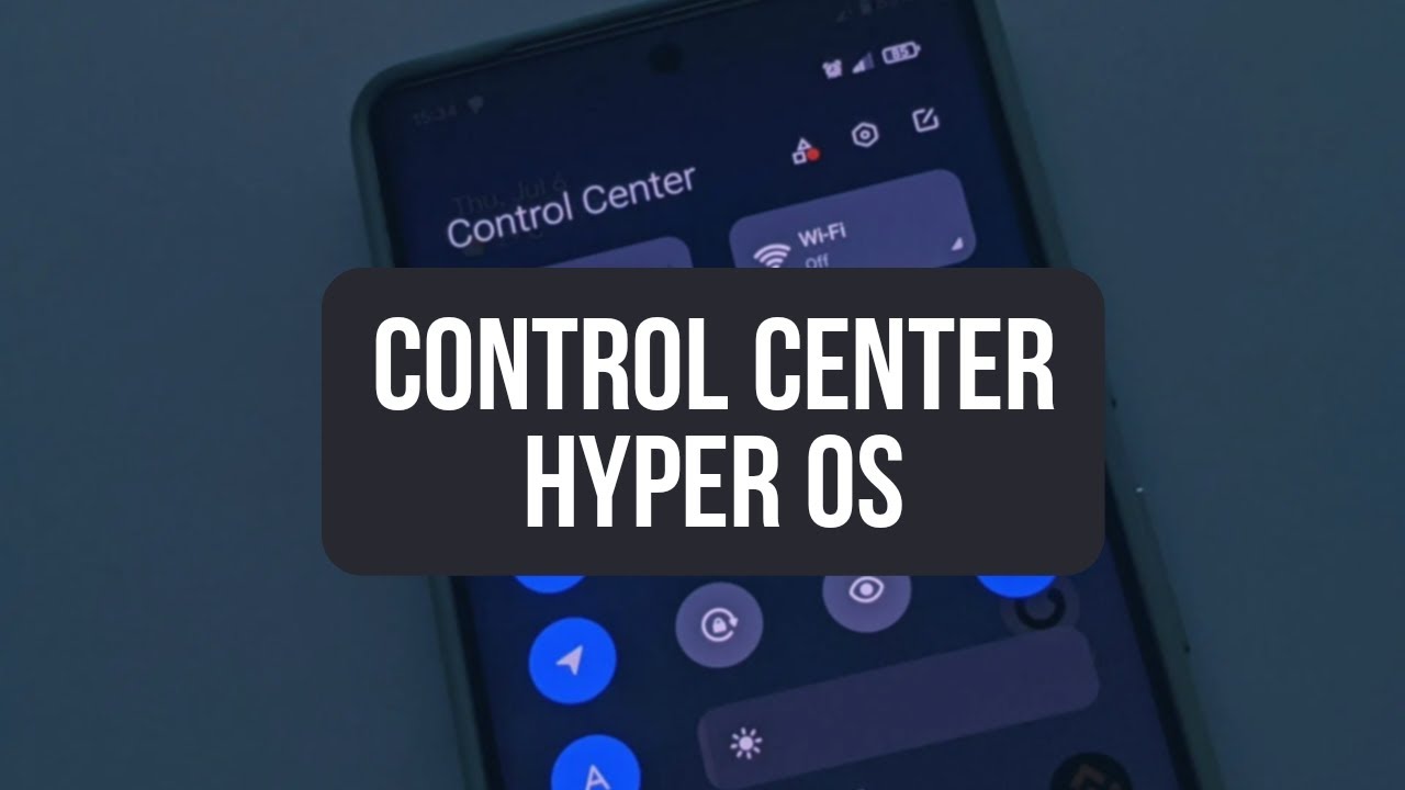 Mengubah Tampilan Control Center Hyper Os agar Transparan |Tutorial ...