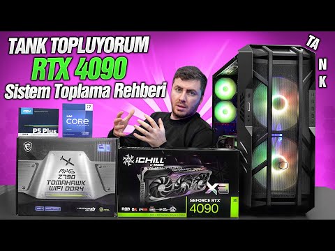 TANK Topluyorum | MÜHENDİSLERE ve 4K OYUNCULARA ÖZEL RTX 4090 SİSTEM TOPLAMA REHBERİ