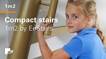 Compact Stairs | 1m2 by EeStairs