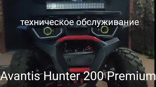 Avantis Hunter 200 Premium  Техническое обслуживание