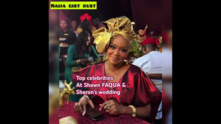 Top high profile people at Shawn FAQUA & SHARON WEDDING.#viral #trending #entertainment