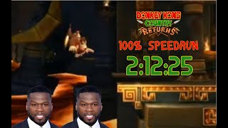 (Former World Record) Donkey Kong Country Returns 100% Speedrun in 2:12:25