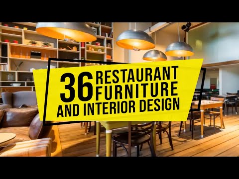 36 Restaurant Furniture and Interior Design Ideas -