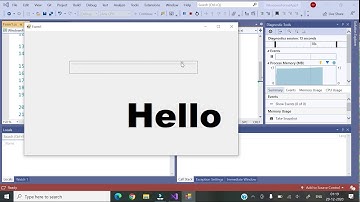 #21 Visual C#  || TrackBar Control  || Hindi