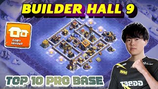 Top 10 Best Builder Hall 9 With Link Bh9 New Base Update 2024 Bh9 Anti 3 Star Base