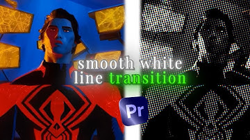 Smooth White Line Transition ; Premiere Pro