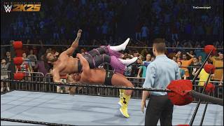 WWE 2K25 - Randy Savage vs. Greg The Hammer Valentine | WCW Monday Nitro
