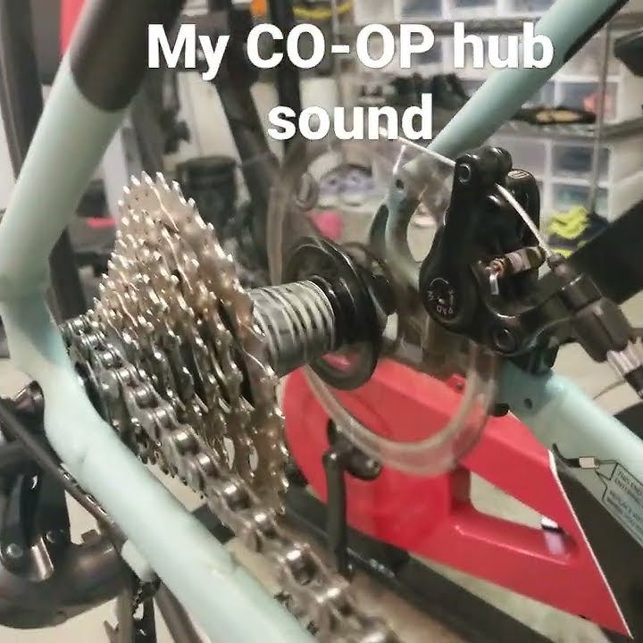 My CO-OP aluminum road bike hub sound.