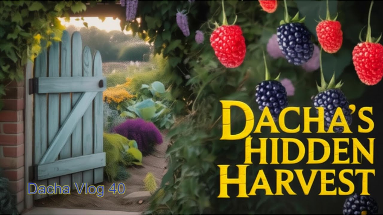 I DISCOVERED My Ukrainian Dacha's SECRET Garden Harvest!