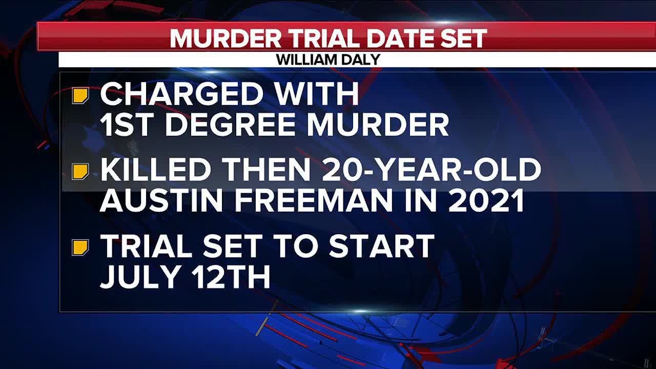 First-degree murder suspect William Daly trial date set for July - YouTube