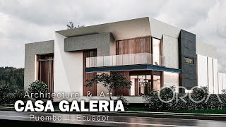 CASA GALERIA | Arte, Galería y Arquitectura en Puembo, Ecuador | 730 m2 |  ORCA