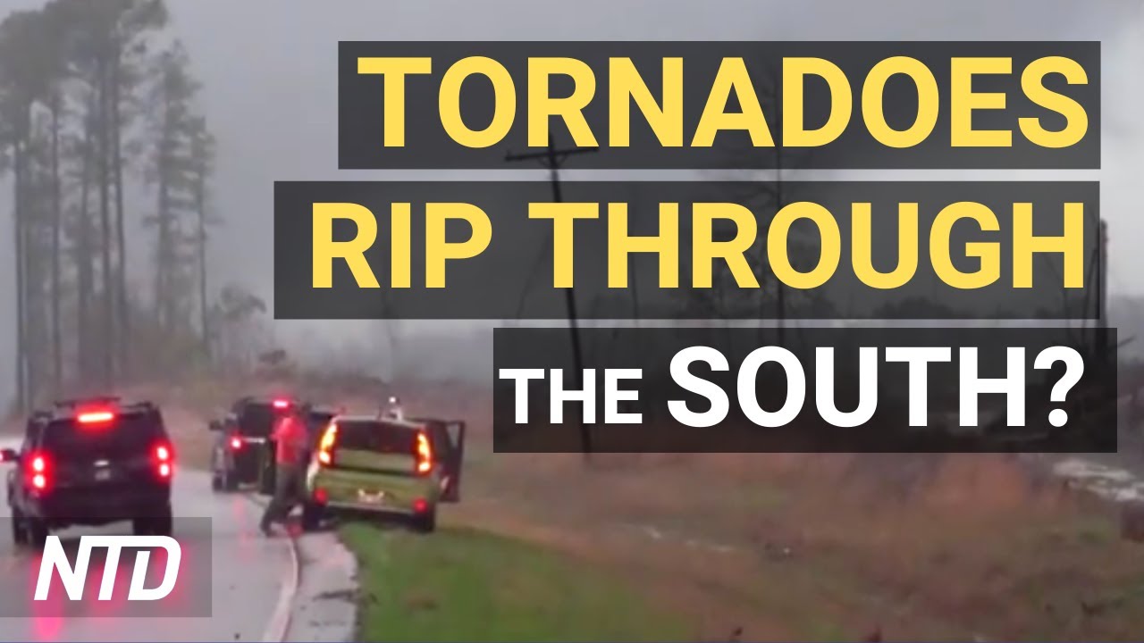 Severe Storms, Possible Tornadoes in the Deep South; Border Crossings ...