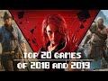 Top 20 Games of 2018 and 2019