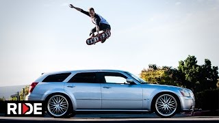 Cars of Skateboarding - Host Alec Beck Jumps His Dodge Magnum RT