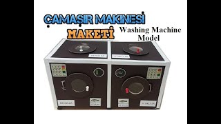 ÇAMAŞIR MAKİNESİ MAKETİ / washing machine model screenshot 3
