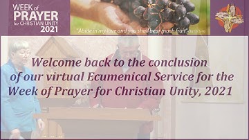 Week of Prayer for Christian Unity Service - Part 2