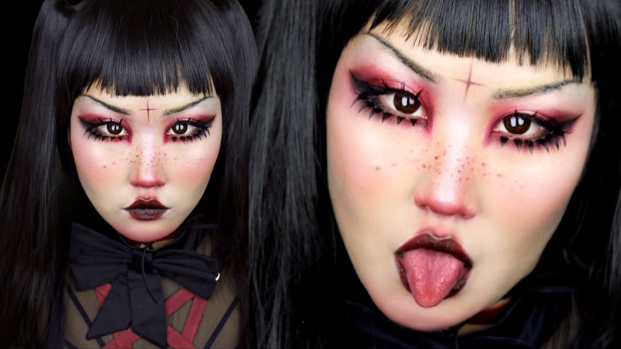 GOTHIC DOLL MAKEUP LOOK Babymetal Inspired YouTube