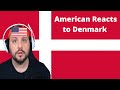 American reacts to Denmark. Geography Now! Denmark