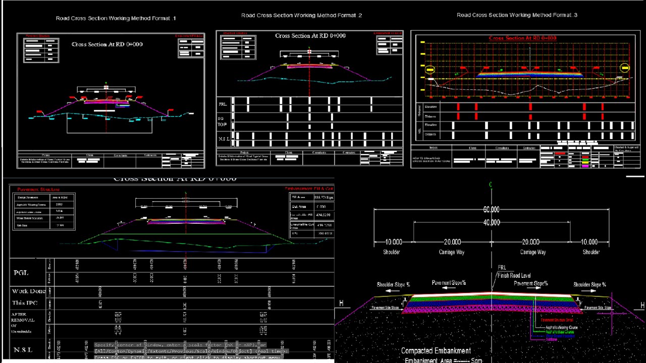 roads-typical-cross-sections-cross-section-formats-in-autocad