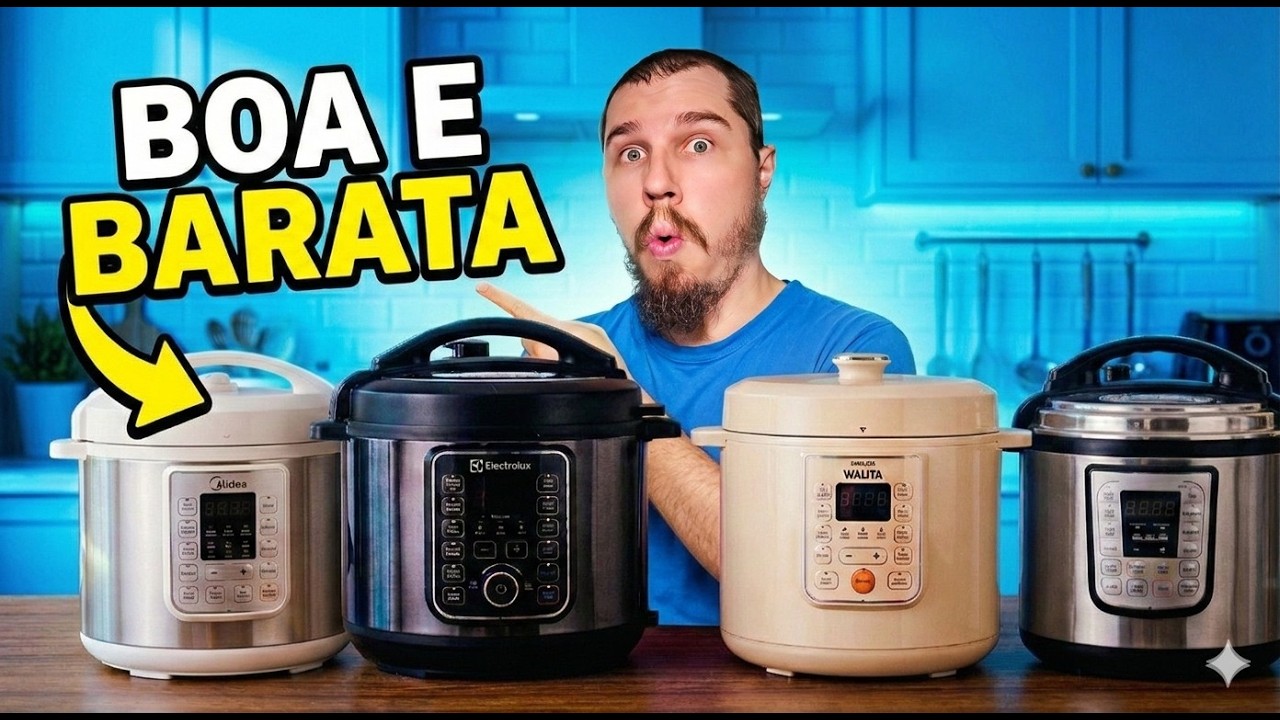 Qual MELHOR PANELA DE PRESSÃO ELÉTRICA 2026? ✅ (Top 5 Custo Benefício!!)