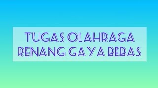 Aulia Anjani 9J-07 Tugas Video Renang Gaya Bebas