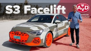 Audi S3 Facelift 2024: Testfahrt mit dem Prototyp | AvD Fahrberichte