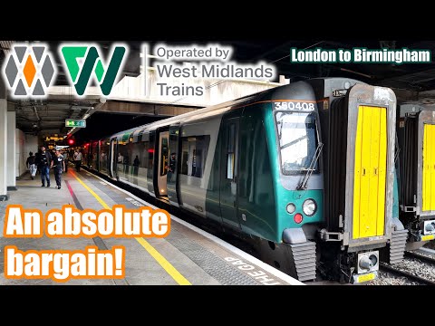 An absolute bargain! London to Birmingham with London Northwestern Railway!