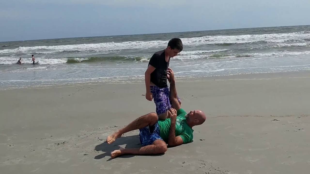 Vlog 11 Jiu Jitsu at the Beach YouTube