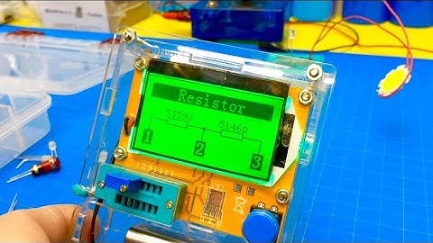 [All-In-One] Electronic Component Tester LCR Meter Kit (Mega328) [KTFG 362a]