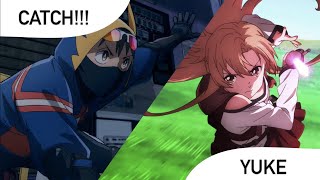 CATCH!!! x Yuke (My Hero Academia Vigilantes Season 2 x Sword Art Online Progressive)