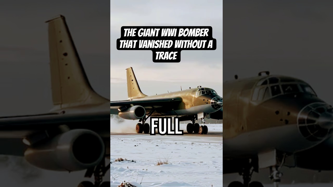 The Giant WWI Bomber That Vanished Without a Trace