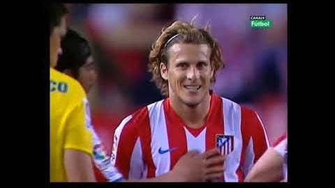 2008/09.- Atlético Madrid 3 Vs. Villarreal CF 2  (Liga - Jª 27)