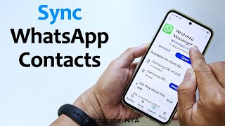 Sync WhatsApp Contacts On Android